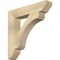 Ekena Millwork Legacy Slat Rough Sawn Bracket, Douglas Fir, 4"W x 22"D x 22"H BKT04X22X22LEC06RDF - alternate 1